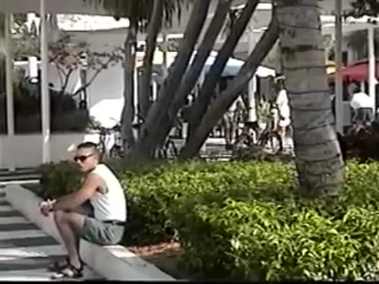 Beautiful blonde milf sitting upskirt green panty