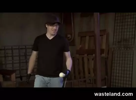 Bdsm Master Trains Dungeon Apprentice Bondage