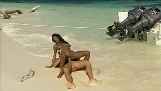 Aka Bambi Bliss hot anal sex on the beach