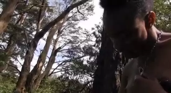 Interracial Lesbians Fuck In The Forest