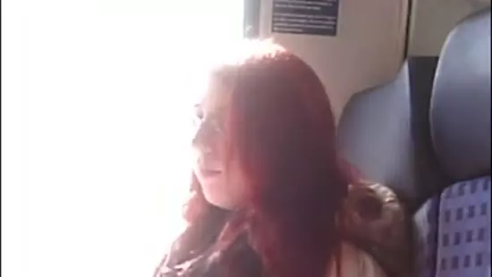 Me masturbate in train to a hip hop listening girl