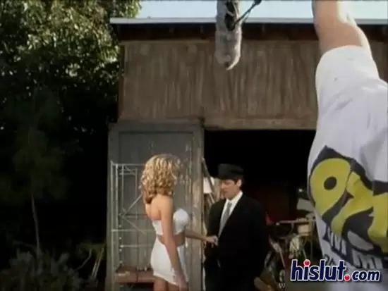 Behind the scenes look at a blonde beautiful girls getting buttfucked porn shoot