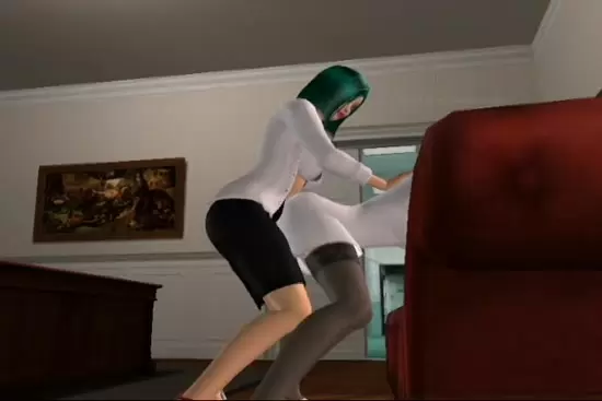 Hard lesbian dry humping & tribbing