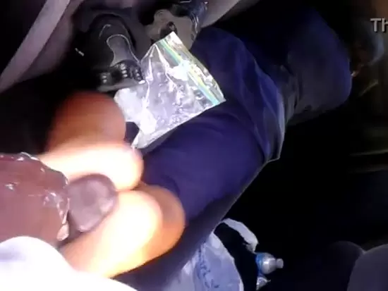 Footjob/Solejob in Car (Cumshot)