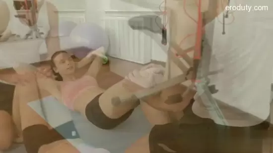 Hot Teen In Yoga Class