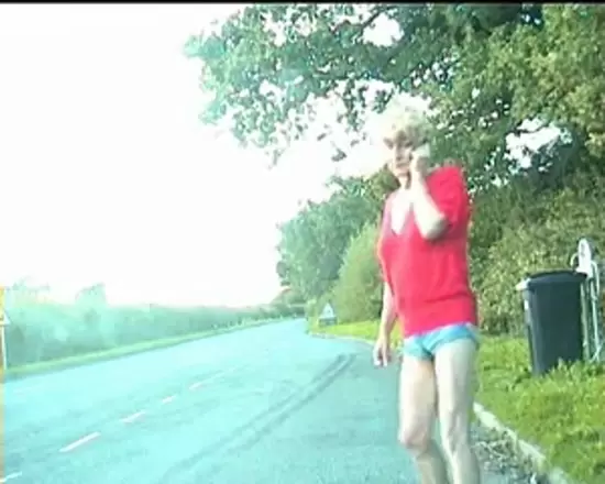 Zoe exhibitionist transvestite bitch in bumless hot pants
